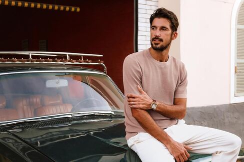 PJ PAUL JONES Mens T-Shirts Knit Short Sleeve Crewneck Shirt Casual Textured Pullover Tees in Saudi Arabia
