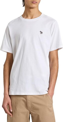 Paul Smith Men's Cotton Zebra Logo T-Shirt in Saudi Arabia
