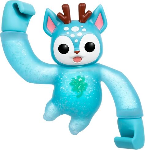 Little Live Pets Hug n' Hang Zoogooz - Duroo Deer. an Interactive Electronic Squishy Stretchy Toy Pet with 70+ Sounds & Reactions. Stretch, Squish & Link Their Hands. Display Them & Hang Them Around in Saudi Arabia