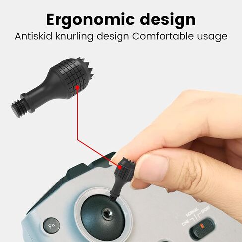 BEHORSE 3 أزواج RC-N1/N2 عصا تحكم ذكية من الألومنيوم للتحكم عن بعد لـ DJI Mini 4K/Mini 3/Mini 3 Pro/Mavic Air 2/Air 2S/Mini 2/Mini 2 SE/Mavic 3/Mavic 3 Pro ملحقات الطائرة بدون طيار in Kuwait
