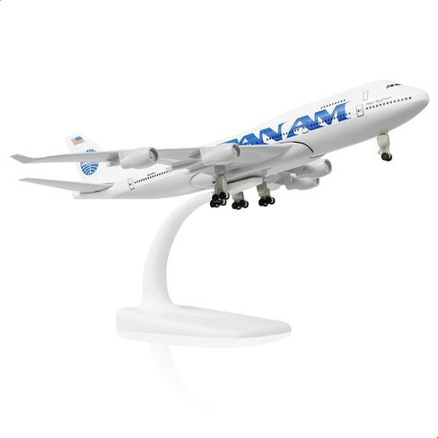 747 Delta Model Airplane 1/300 Diecast Metal Airplane Model Kits (with Stand) Boeing 747 Airlines Plane for Aviation Enthusiasts Gifts, Display Collections or Desk Decor -8 inches L in Kuwait