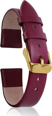 Leather Watch Strap， Watch Band Elegant Leather Watch Strap for Men and Women in Saudi Arabia