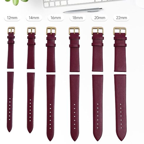 Leather Watch Strap， Watch Band Elegant Leather Watch Strap for Men and Women in Saudi Arabia