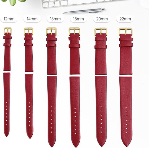 Leather Watch Strap， Watch Band Elegant Leather Watch Strap for Men and Women in Saudi Arabia