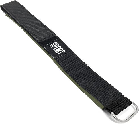 Bandini Nylon Sports Watch Band Strap - 20mm, 22mm, 18mm, 24mm, 26mm - Hook Loop & Fastening - Waterproof - Black, Red, Blue, Green, Orange in Saudi Arabia
