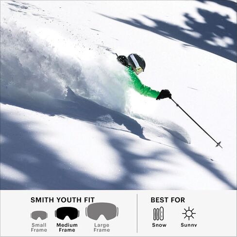 Smith Unisex Youth Snowday Snow Sport Goggle in Kuwait