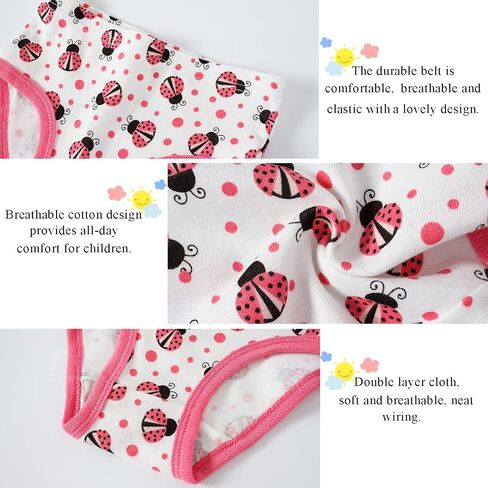 Dolphin&Fish Girls Soft Panties Cotton Toddler Girl Underwear Fashion For Little Girls Undies in Saudi Arabia
