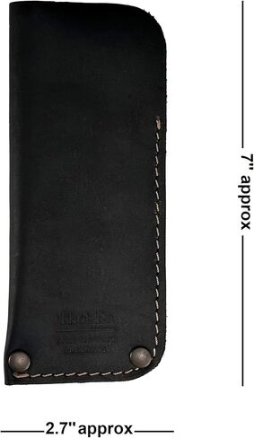 Glasses Holder for Belt Handmade Full Grain Leather Eyeglasses Case for Belt Rustic Style in Saudi Arabia