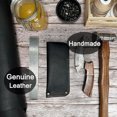 Glasses Holder for Belt Handmade Full Grain Leather Eyeglasses Case for Belt Rustic Style in Saudi Arabia
