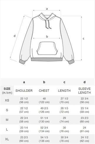 Aelfric Eden Womens Oversized Star Graphic Hoodies Fashion Long Sleeve Hoodie Pullover Hooded Sweatshirt Unisex in Saudi Arabia