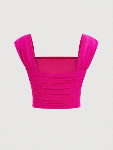 SOLY HUX Women's Square Neck Tank Tops Sleeveless Going Out Tops Double Lined Summer Basic Crop Tank Tops in Saudi Arabia