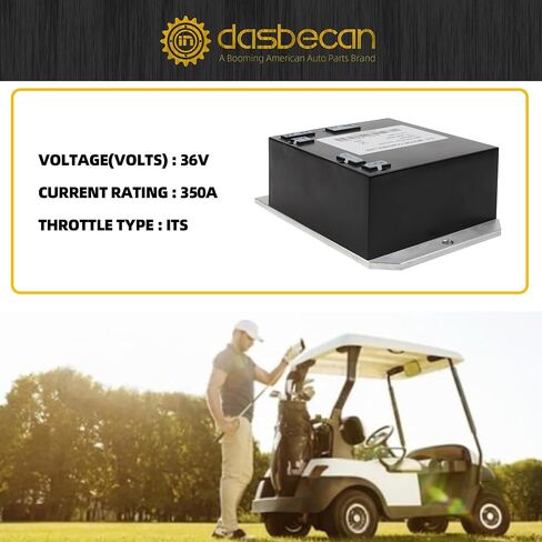 وحدة تحكم محرك عربة الجولف Dasbecan متوافقة مع عربات الجولف EZGO TXT 2000-2009، Curtis 36V 350amp PDS، يستبدل # 73326G02 73326G04 73326G05 73326G06 73326G07 in Saudi Arabia