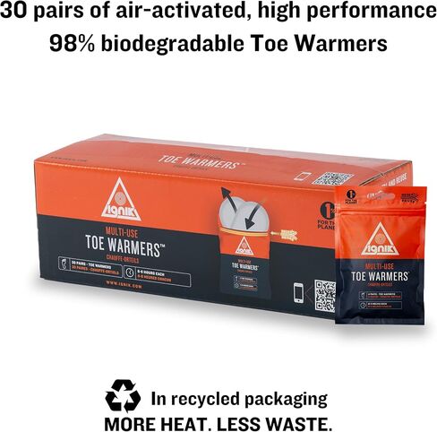 Ignik 8-Hour Compostable Toe Warmers with Resealable AirBarrier Pouch in Saudi Arabia
