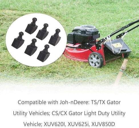 مجموعة أزرار القابض الدافعة E-AM136805 من KitchenKipper متوافقة مع سيارة John Deere Gator CS CX TS XUV 620i 625i 650D، تحل محل AM134019 AM136805 in Kuwait