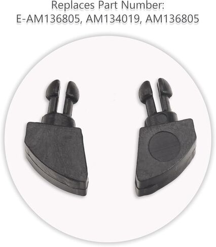 مجموعة أزرار القابض الدافعة E-AM136805 من KitchenKipper متوافقة مع سيارة John Deere Gator CS CX TS XUV 620i 625i 650D، تحل محل AM134019 AM136805 in Kuwait