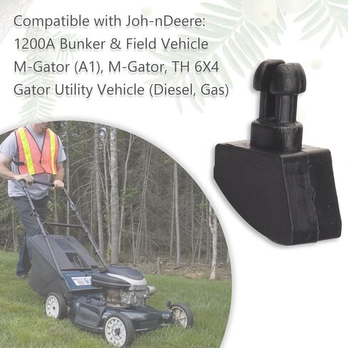 مجموعة أزرار القابض الدافعة E-AM136805 من KitchenKipper متوافقة مع سيارة John Deere Gator CS CX TS XUV 620i 625i 650D، تحل محل AM134019 AM136805 in Kuwait