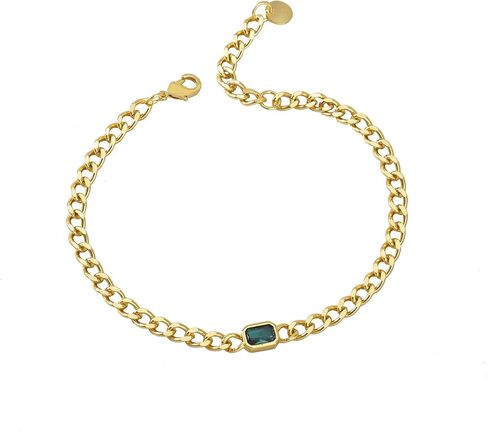 Cross Bracelet for Women 18K Gold Plated Cuban Chain Link Bracelet Gold Bracelet for Women Confirmation Gifts for Girls in Kuwait