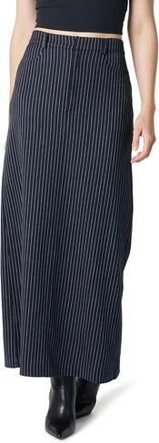 The Drop Women's Denis Woven Long Column Skirt in Saudi Arabia