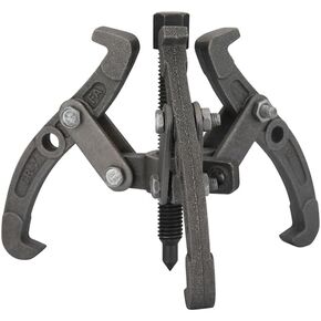 3 Jaw Gear Puller 4" Gear Bearing Puller Set for Pulley Gear Bearing Flywheel Removal, Heavy Duty Pulley Puller