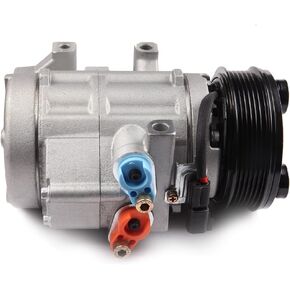 cciyu Air Conditioning Compressor for Ford for F-150 for F-250 for F-350 F-53 for L-incoln Navigator 4.6L 5.4L 6.8L 2006-2014 Replaces AC Compressor for Car 6 Grooves FS20