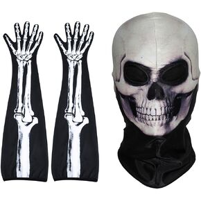 AXBXCX Skeleton Gloves + Ghost Mask