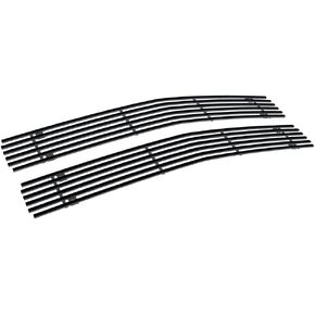 HD Ridez Compatible with Chevy Blazer C K Pickup Suburban Tahoe 1994-1999 Main Upper Stainless Steel Black 8x6 Horizontal Billet Grille Insert HDR-GRCA4264J
