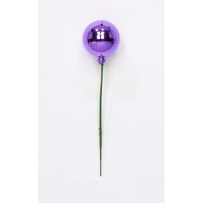 Worth Imports 40Mm Plastic Ball, Purple, Set of 12 Pick