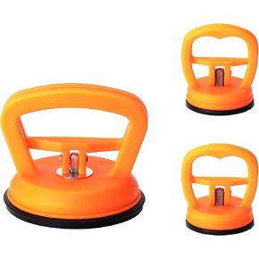 Dent Puller, Car Dent Remover, 3 Pack Dent Removal Kit with Strong Suction Cups for Vehicle Surface Repairs, Glass, Screen, Tile Lifting and Moving