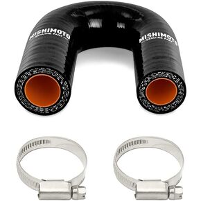 Mishimoto Silicone GM LS V8 Heater Core Bypass Hose, Black