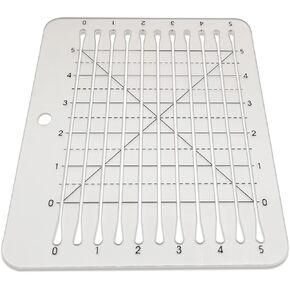 YICBOR Charming Shape Cut Quilting Ruler and Template #CSCR5