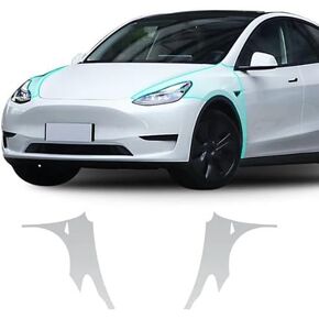for Tesla Model Y 2020-2023 Fender PPF Precut Gloss Clear Car Paint Protective Film Self Healing TPU HD Film Scratch Protector Exterior Accessories
