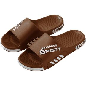 Mens Slippers Outdoor Athletic Sandals Fashion Sport Soft Slides Summer Beach Shoes