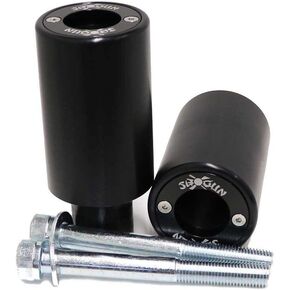 Shogun Yamaha 2014 2015 2016 FZ09 2015 2016 2017 FJ09 2016 2017 2018 2019 2020 2021 2022 XSR900 Black PA2 No Cut Frame Sliders Fits ABS - 715-6399 - MADE IN THE USA