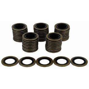 50 قطعة M16 حشية غسالات زيت الختم المتمركزة ذاتيًا، غسالات سحق زيت المحرك جوانات سدادة التصريف بواسطة Dsnaduo in Kuwait