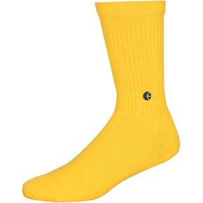 Ethika Boy's Crew Sock | Sunset Yellow
