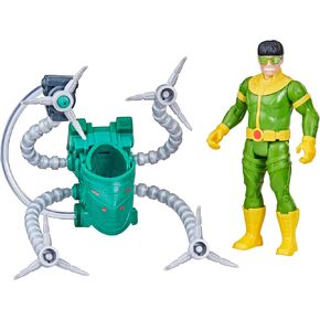 Marvel Spider-Man Aqua Web Warriors 4-Inch Spider-Man Action Figure with Refillable Water Gear Accessory, Action Figures for Boys and Girls 4 and Up, Small