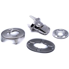 DOT Turnbutton Fastener Cloth to Cloth kit Eyelet, Bases, Studs for Boat Canopy Canvas Cover Twist Fastener
