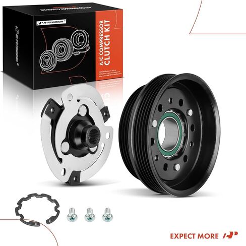 A-Premium Air Conditioner AC Compressor Clutch Kit Compatible with Volkswagen Jetta 2005-2016, Passat 2012-2014, Golf 2010-2014, Beetle 2006-2010 2012-2014, Rabbit 2006-2009 & Audi TT RS Quattro in Saudi Arabia