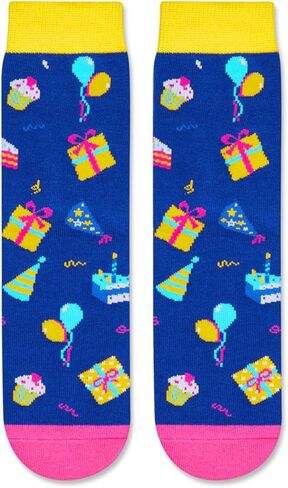 HAPPYPOP 7th Birthday Gifts Ideas Socks - Gifts for Girls Boys Age 7, Presents for 7 Year Olds, Seven Year Old Gifts for Kids in Saudi Arabia