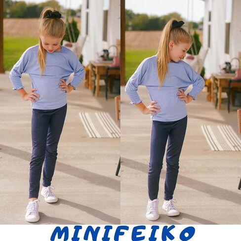 Little Girl 3/4 Sleeve Casual Shirt for 6-12 Years in Saudi Arabia