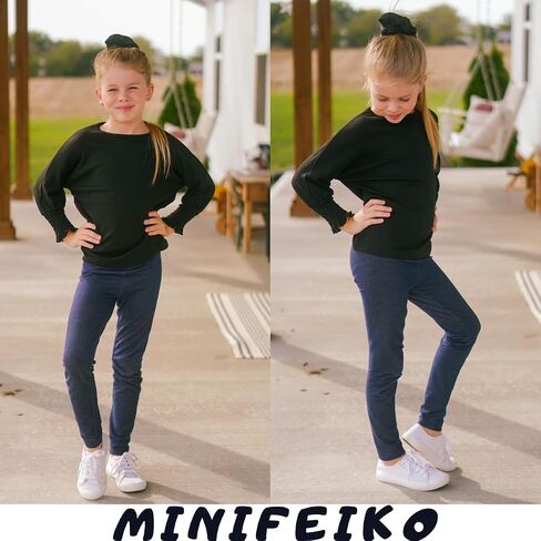 Little Girl 3/4 Sleeve Casual Shirt for 6-12 Years in Saudi Arabia