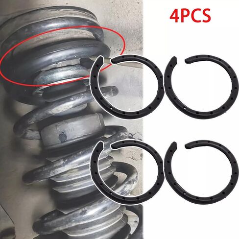 4Pcs Universal Front Rear Coil Spring Rubber Sleeve Seat Cushion Shock Absorber in Saudi Arabia