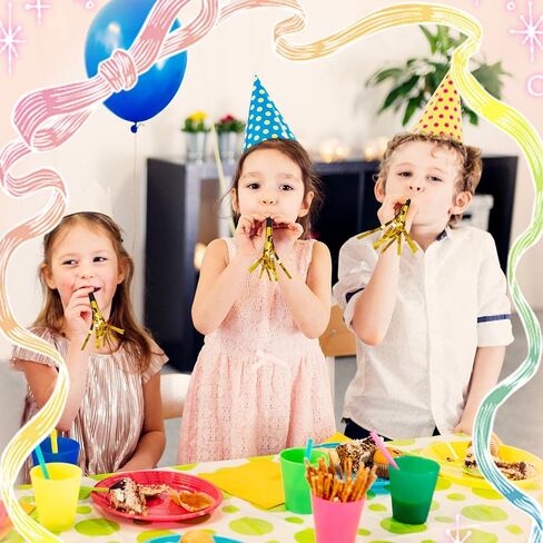 Party Blowers 24 PCS Silver Noise Makers Fun Party Favors Adult Birthday Party Favors Adult Party Favors Noise Makers for Sporting Events Party Whistles Birthday Horns New Years Party Halloween Party in Saudi Arabia