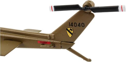 Daron Worldwide Trading Postage Stamp UH-1 Huey MEDEVAC US Army Vehicle (1/87 Scale) in Kuwait