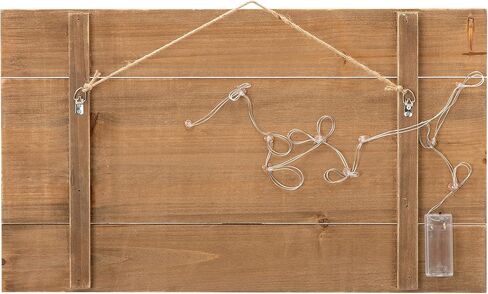 Glitzhome 12.75 بوصة ارتفاع ريفي خشبي عيد الميلاد رجل ثلج عائلة جدار ديكور ديكور دعها ثلج معلق خشب جدار الفن علامة لوحة ديكور عيد الميلاد ديكور المنزل لحفلة عيد الميلاد in Kuwait