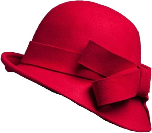 Wool Felt Vintage Winter Warm Hats for Women Bowknot Pillbox Cap Ladies Fascinator Kentucky Party Ceremony Church Fedoras in Saudi Arabia