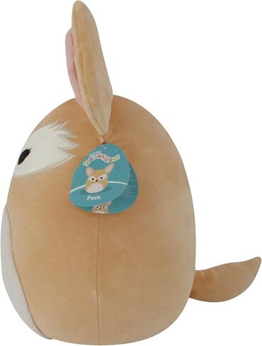Squishmallows 14-Inch Tycho Blue and White Parakeet - Large Ultrasoft Official Kelly Toy Plush in Saudi Arabia