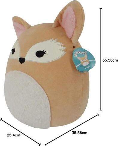 Squishmallows 14-Inch Tycho Blue and White Parakeet - Large Ultrasoft Official Kelly Toy Plush in Saudi Arabia