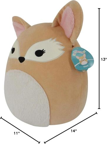 Squishmallows 14-Inch Tycho Blue and White Parakeet - Large Ultrasoft Official Kelly Toy Plush in Saudi Arabia