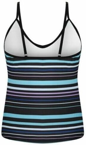 Women's Two Piece Swimwear Gradient Color Tankini Set Top with Shorts Low Waist Sporty Swimsuit Bikini in Saudi Arabia